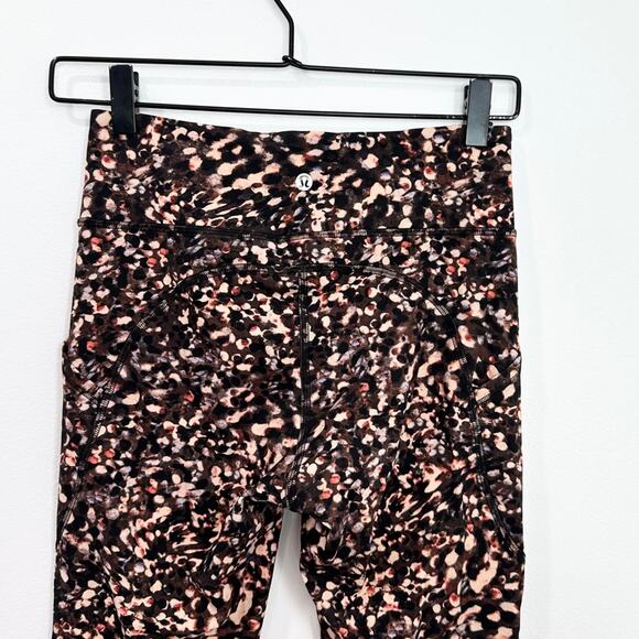Lululemon Invigorate High-Rise Tight Leggings 25" Motion Flux Multi Athletic 6 - Picture 4 of 6